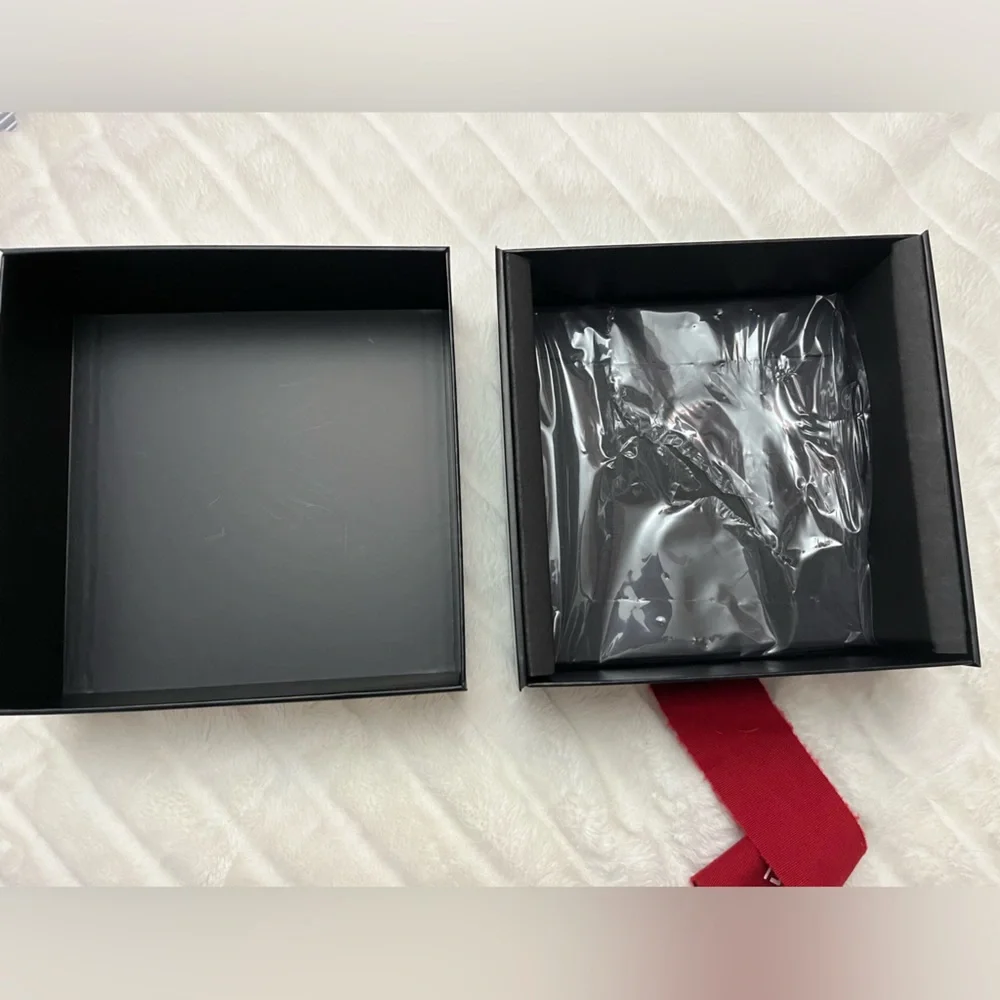 CHANEL gift box with red strap limited edition storage box decor approx 9”